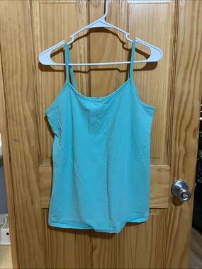 Torrid Women's Teal Spaghetti Strap Tank Top